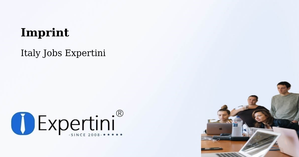 Imprint – Cedrasco - Italy Jobs Expertini