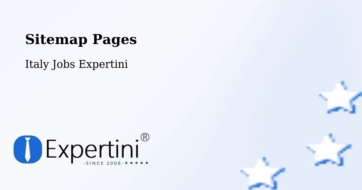 Sitemap Pages - Cedrasco - Italy Jobs Expertini
